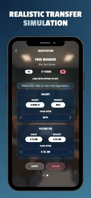 FootLord - Football Manager screenshot 3