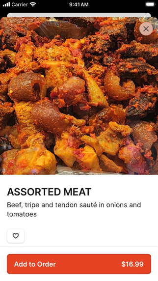 Suya Spot iPhone screenshot 3 - Food & Drink app