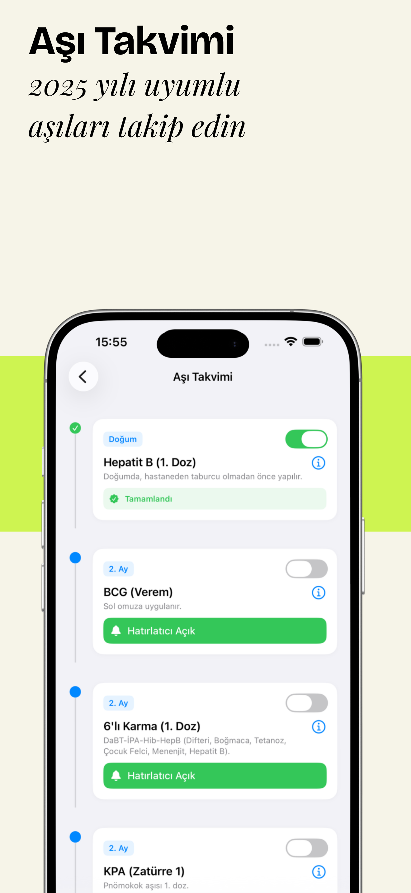 Bebio: Bebek Gelişim ve Takibi screenshot 8