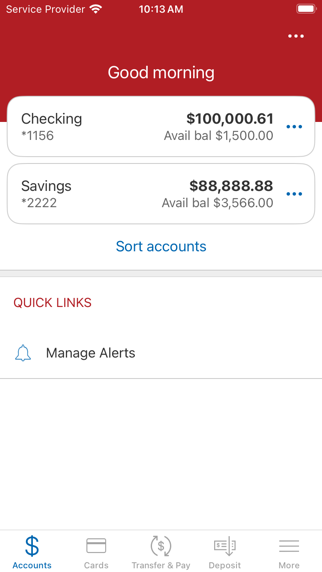 TAP FCU iPhone screenshot 2 - Finance app