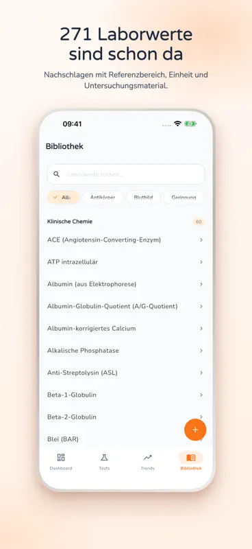 Lab Mate - Blutwerte screenshot 7 of 9