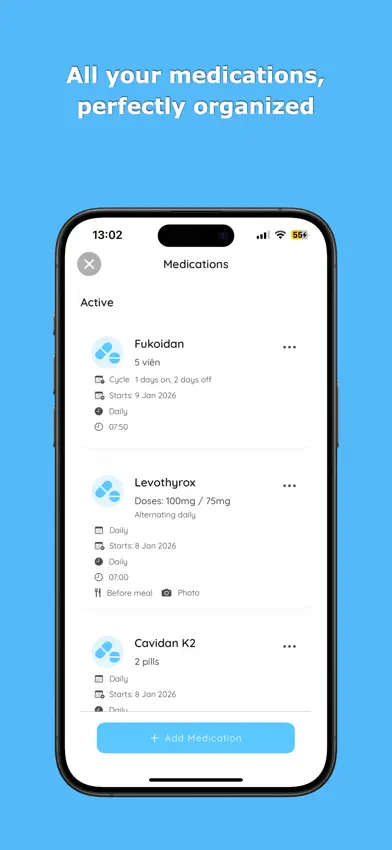 Pillcam Reminder: Med Tracker screenshot 5