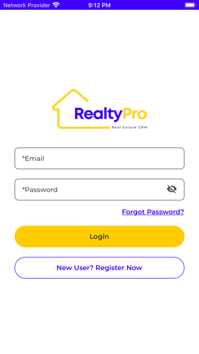RealtyPro CRM Screenshot