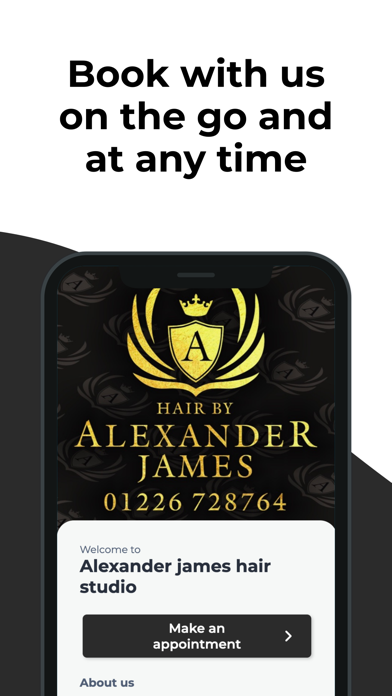 Screenshot #1 pour Alexander James Hair Studio