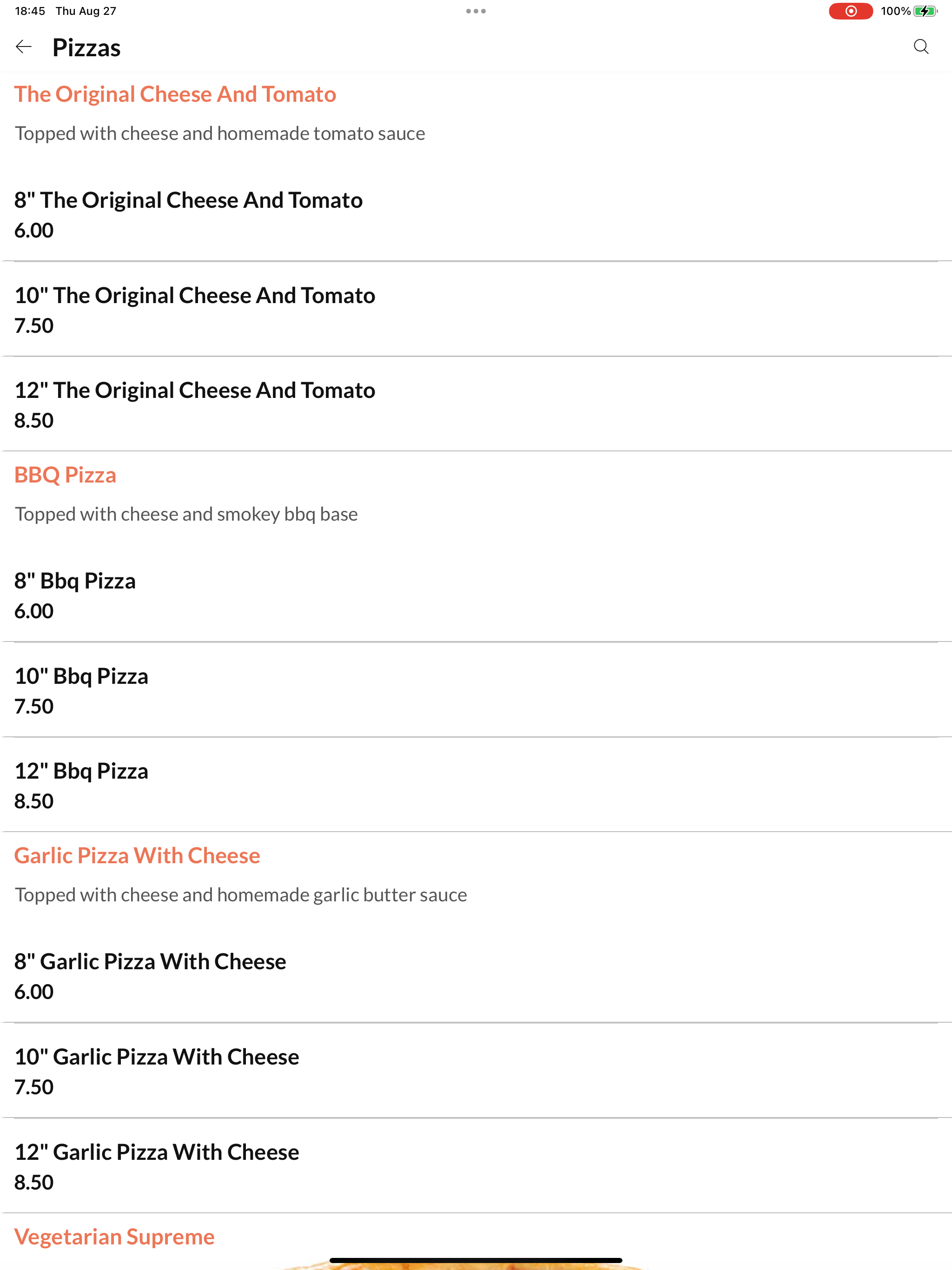 Pizza Giorgio screenshot 7