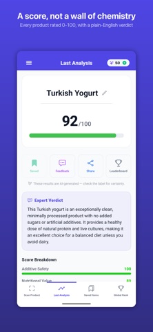 Health Score - AI Scanner screenshot 2