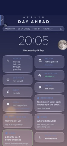 Aethyr: ADHD Brain Dump Screenshot 1 of 9