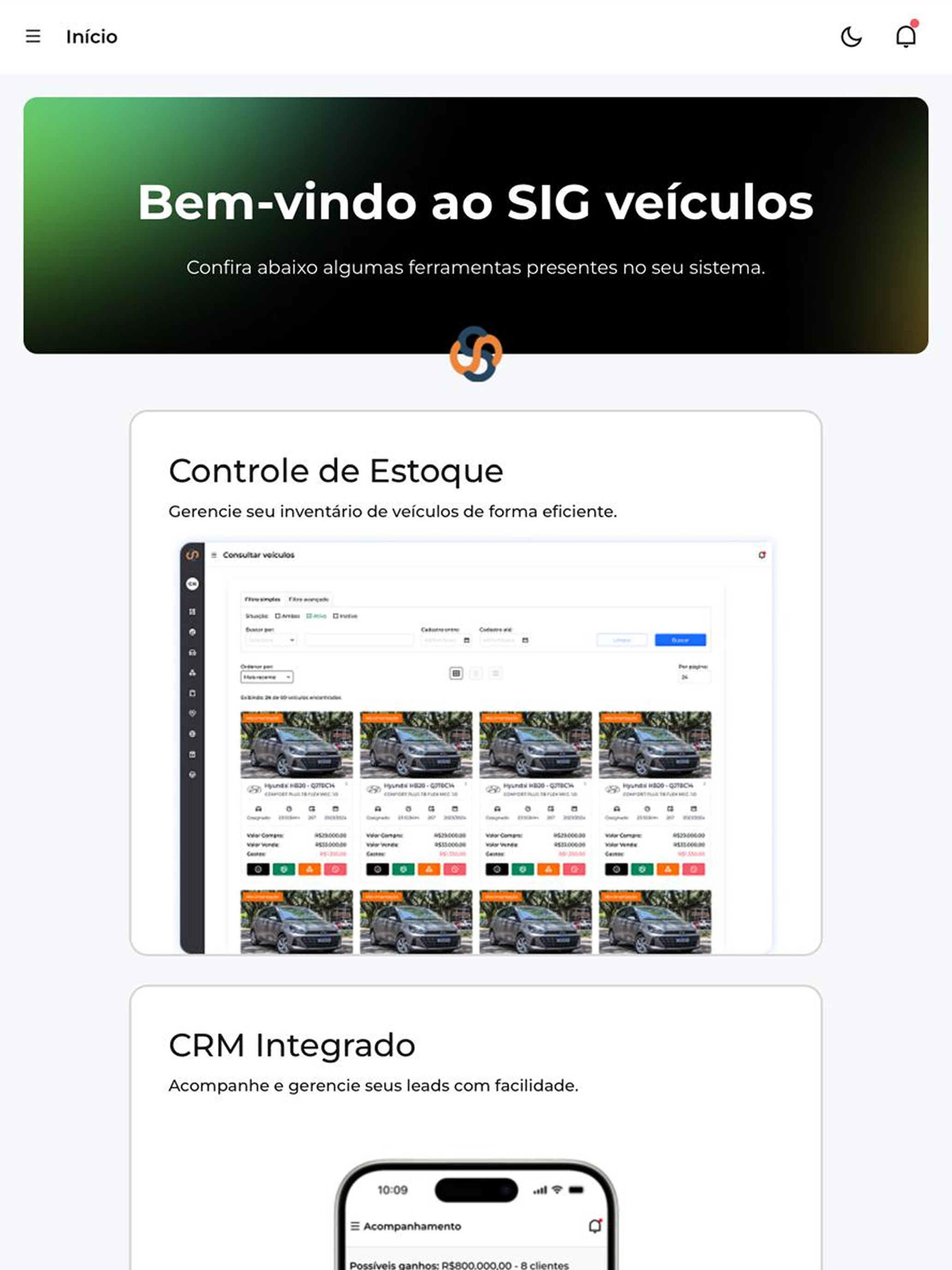 SIG Veículos screenshot 5