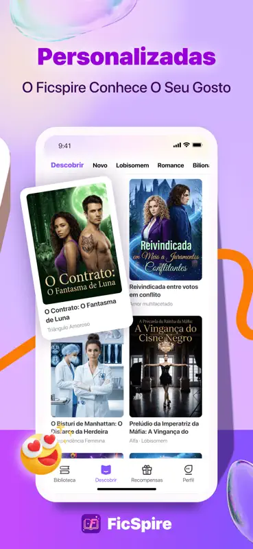 FicSpire - Romances Seriados screenshot 2 of 5