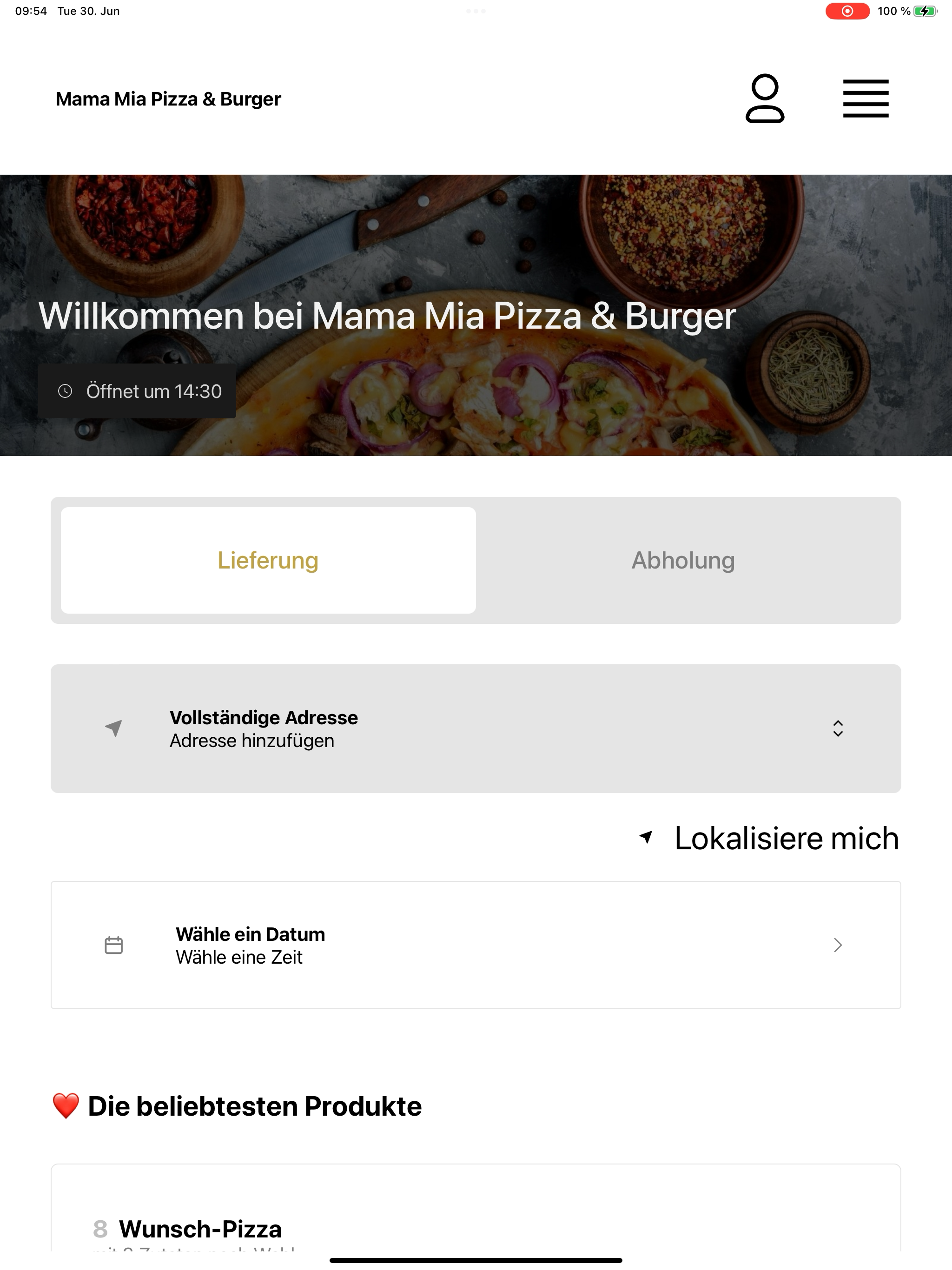Mama Mia Pizza & Burger screenshot 14
