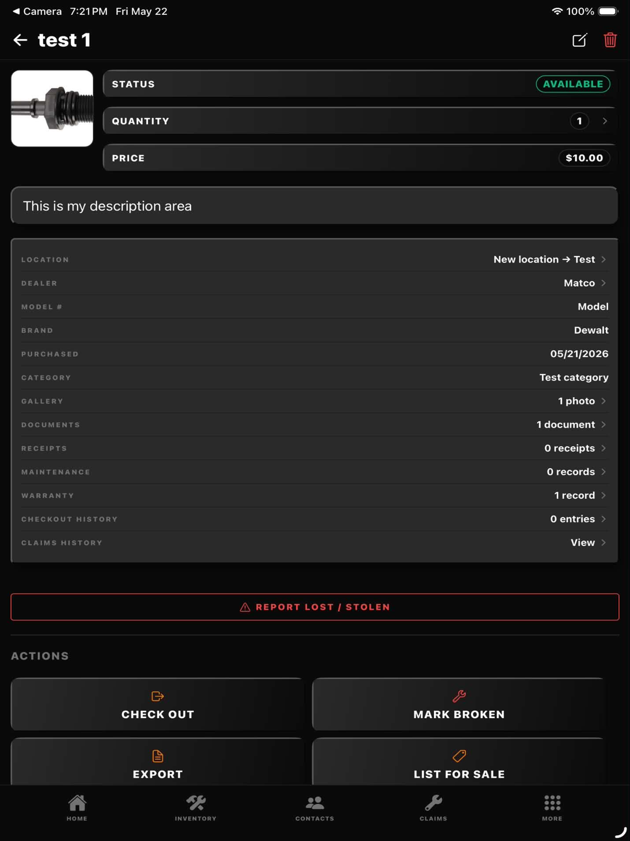 Toolbox Vault