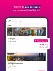 lastminute.com - voyage et vol iPad Captures Décran 2