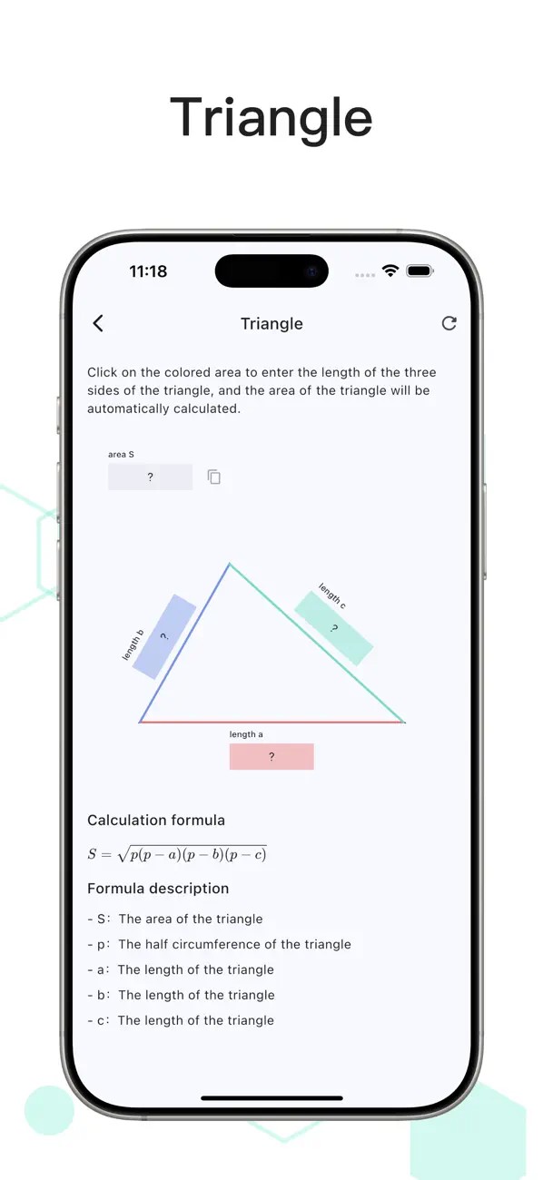 Screenshot #3 pour Area And Volume