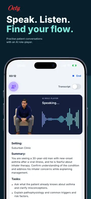 Oety: OET AI Exam Practice screenshot 4