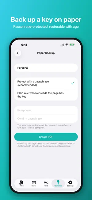 AgePony: File Encryption screenshot 4