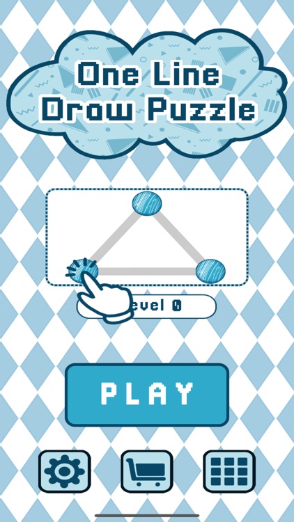 One Line Draw Puzzle