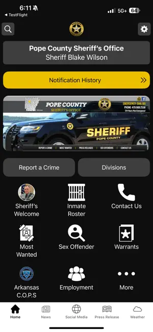 Pope County Sheriff’s AR screenshot 1