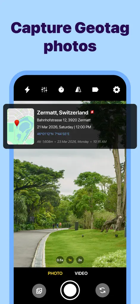 GPS Map Camera; Geotag Photo - Photo & Video App | MWM