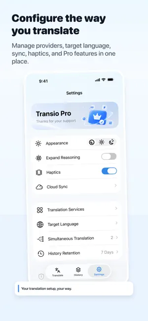 Transio - AI Translator screenshot 4