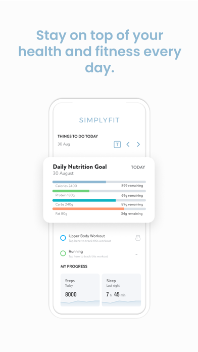 Go SimplyFit Screenshot