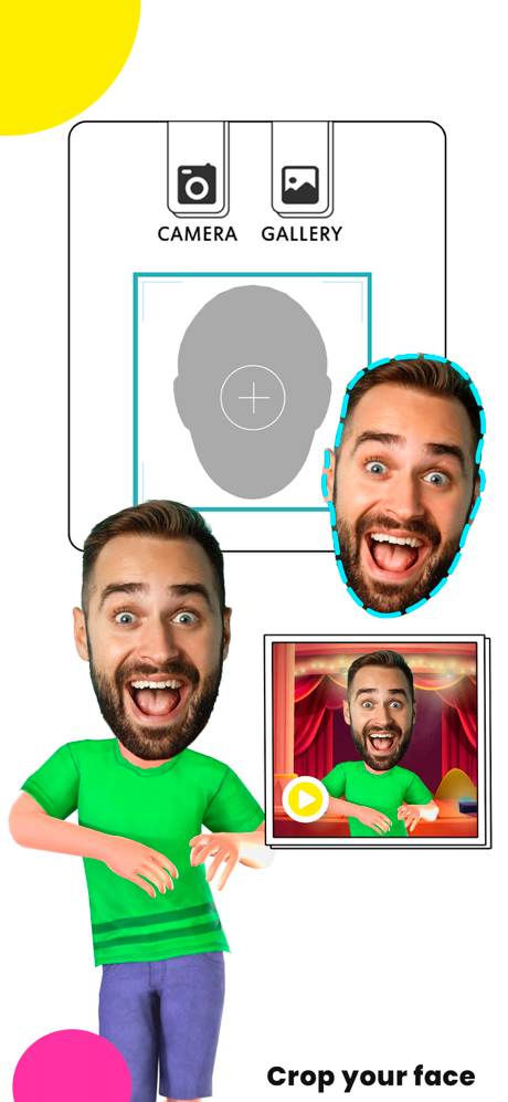 用臉部舞蹈製作視頻 screenshot 3