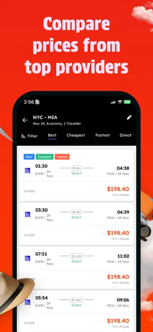 Last Minute Flights・Budget Air screenshot 2