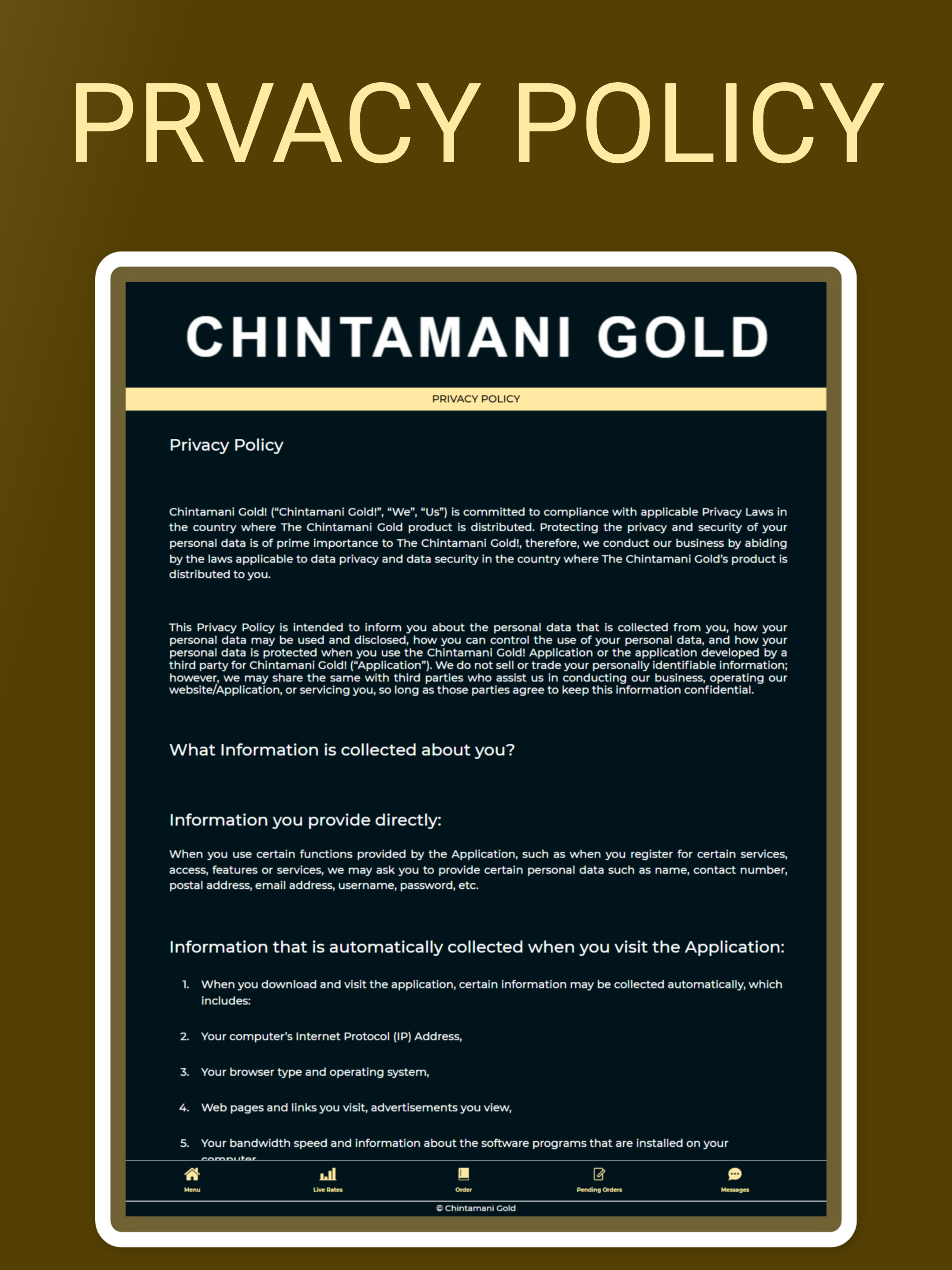 Chintamani Gold.