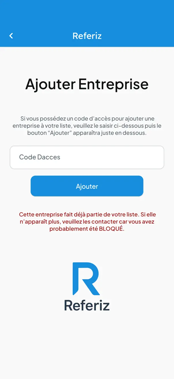 #2. Referiz (iOS) Ved: Alexandre De Sousa