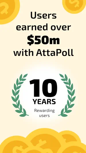 AttaPoll Surveys - Make Money screenshot 1