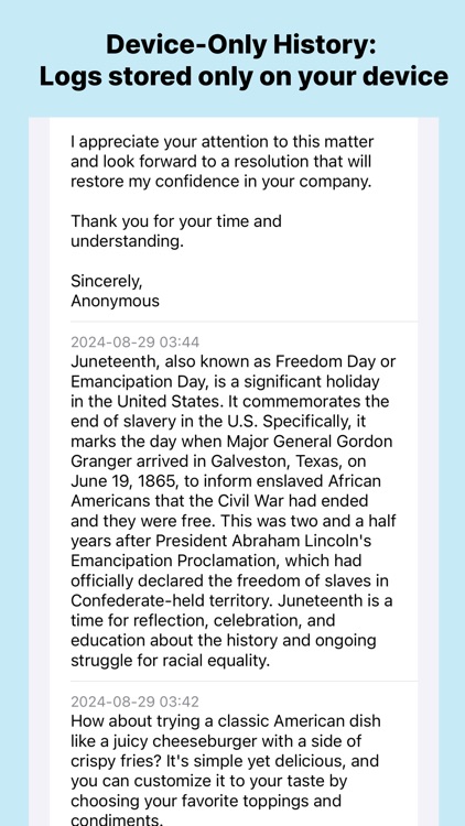 My AI - chat without Internet