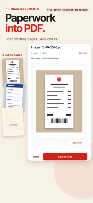 Photo to PDF: Merge, Compress screenshot 2