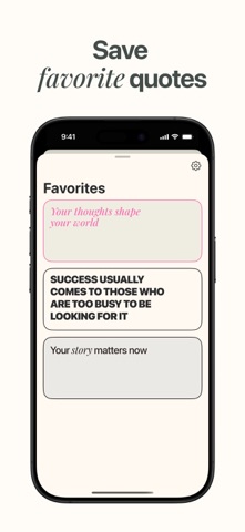 MyQuote: Affirmations & Quotes Screenshot 6 of 7