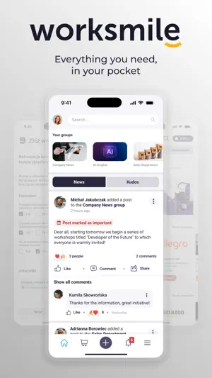 Worksmile screenshot 1