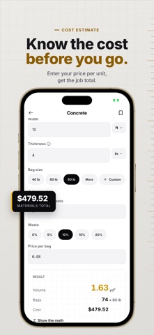 Mesura: Construction Calc Screenshot 6 of 8