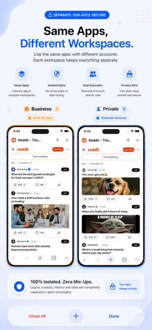 Dual Tab: Workspace Browser screenshot 2