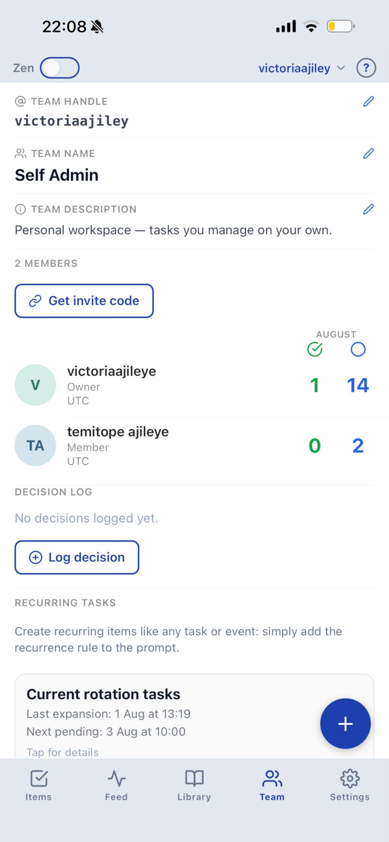 QZen - Tasks, Events & Notes screenshot 7