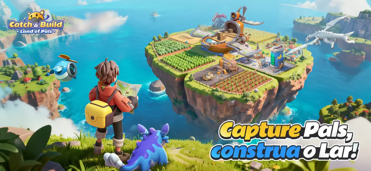 Catch & Build: Lands of Pals iOS Mod IPA screenshot 1 - iOS game interface