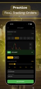 Crypto Paper Trading screenshot