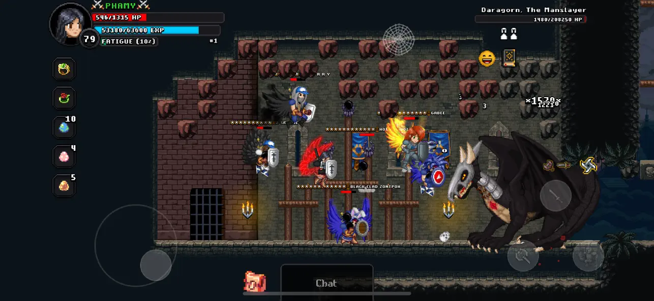 Screenshot #2 pour Pixel RPG: GoBattle.io