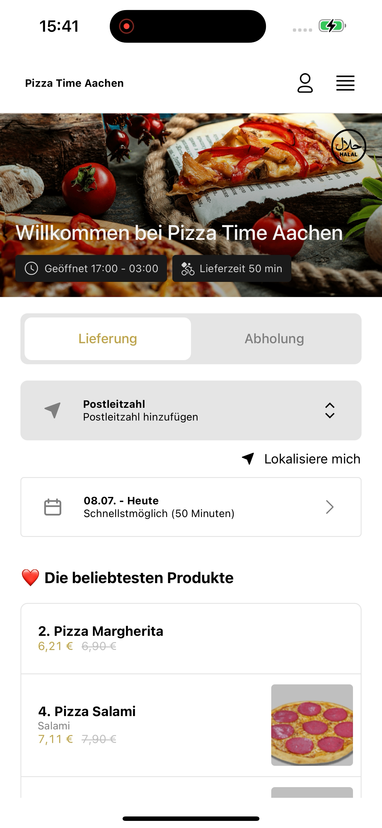 Pizza Time Aachen screenshot 6