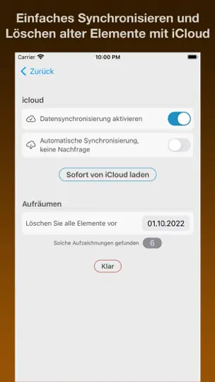 Screenshot von Vorbericht auf dem iPhone 5