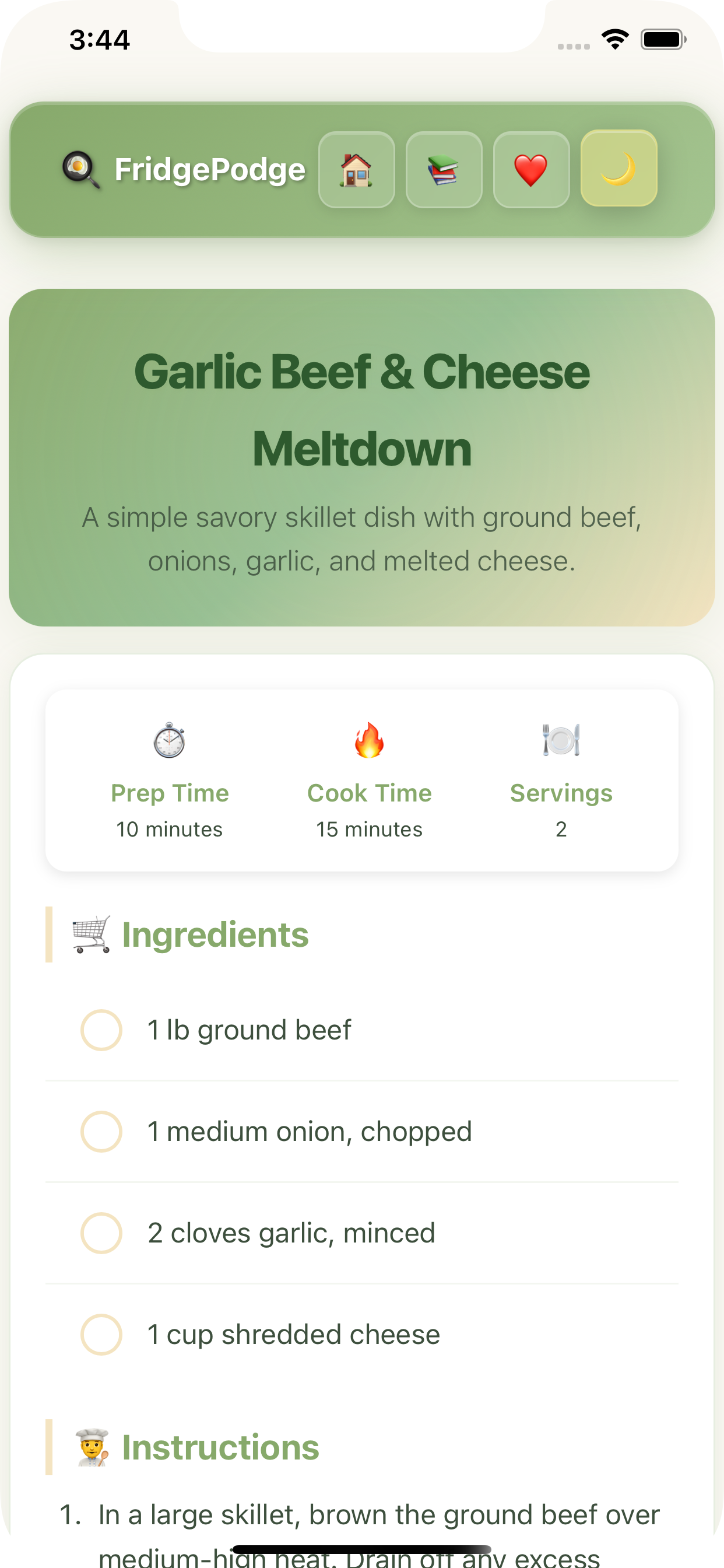 FridgePodge screenshot 3