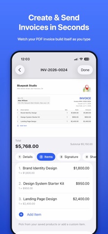 App screenshot