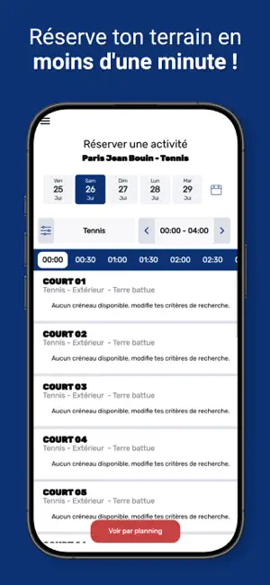 PARIS JEAN BOUIN - TENNIS screenshot 4