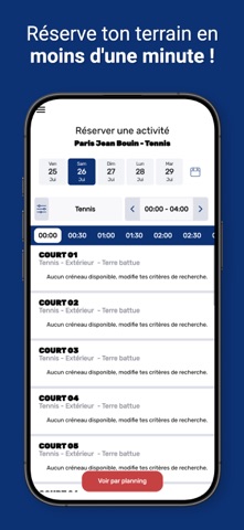 PARIS JEAN BOUIN - TENNIS screenshot