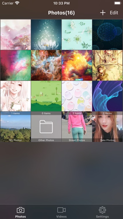 Private Albums - Secret Lock