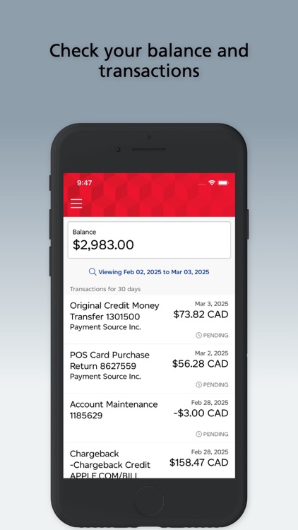 Canada Post Prepaid Card