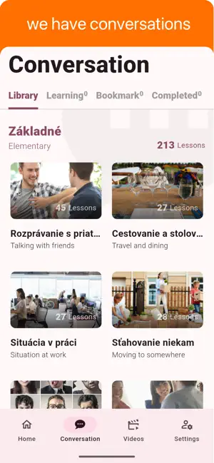 Slovak - Listening Speaking screenshot 2