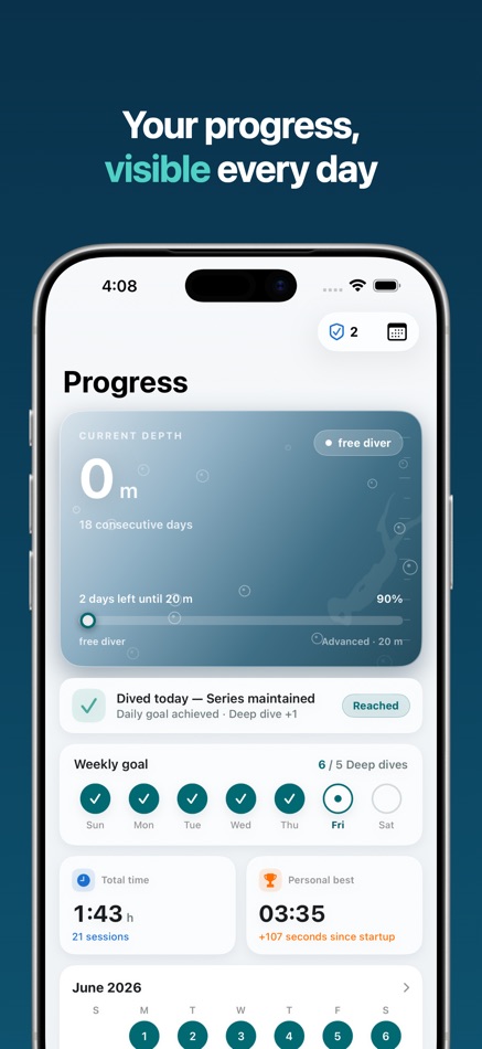 #5. Apnea Trainer: Freedive (iOS) Von: Jan Luther