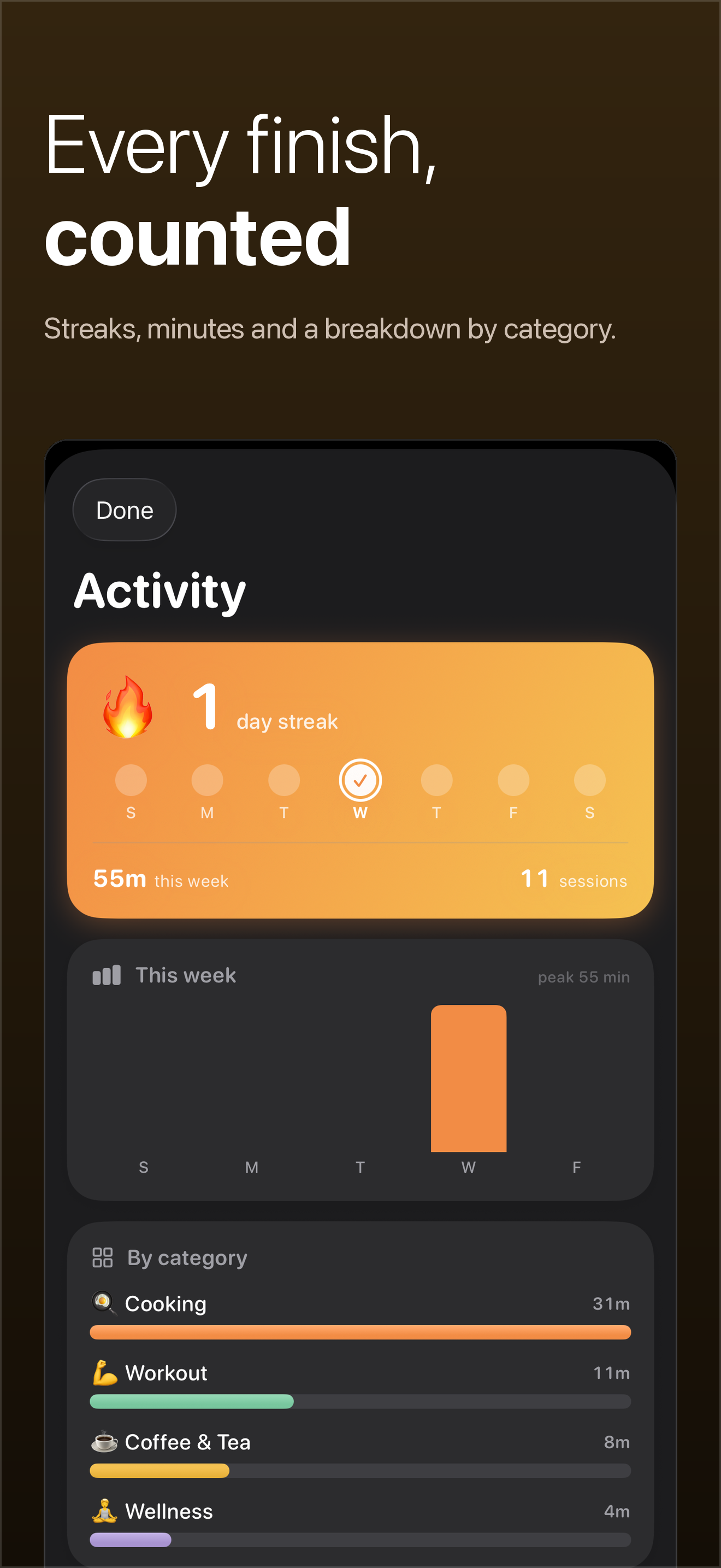 Tideo: Multi Timer & Focus screenshot 8